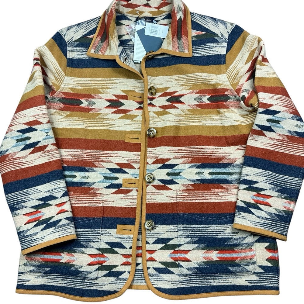 NWT Pendleton Wool Wyeth Falls reversible Multico… - image 1